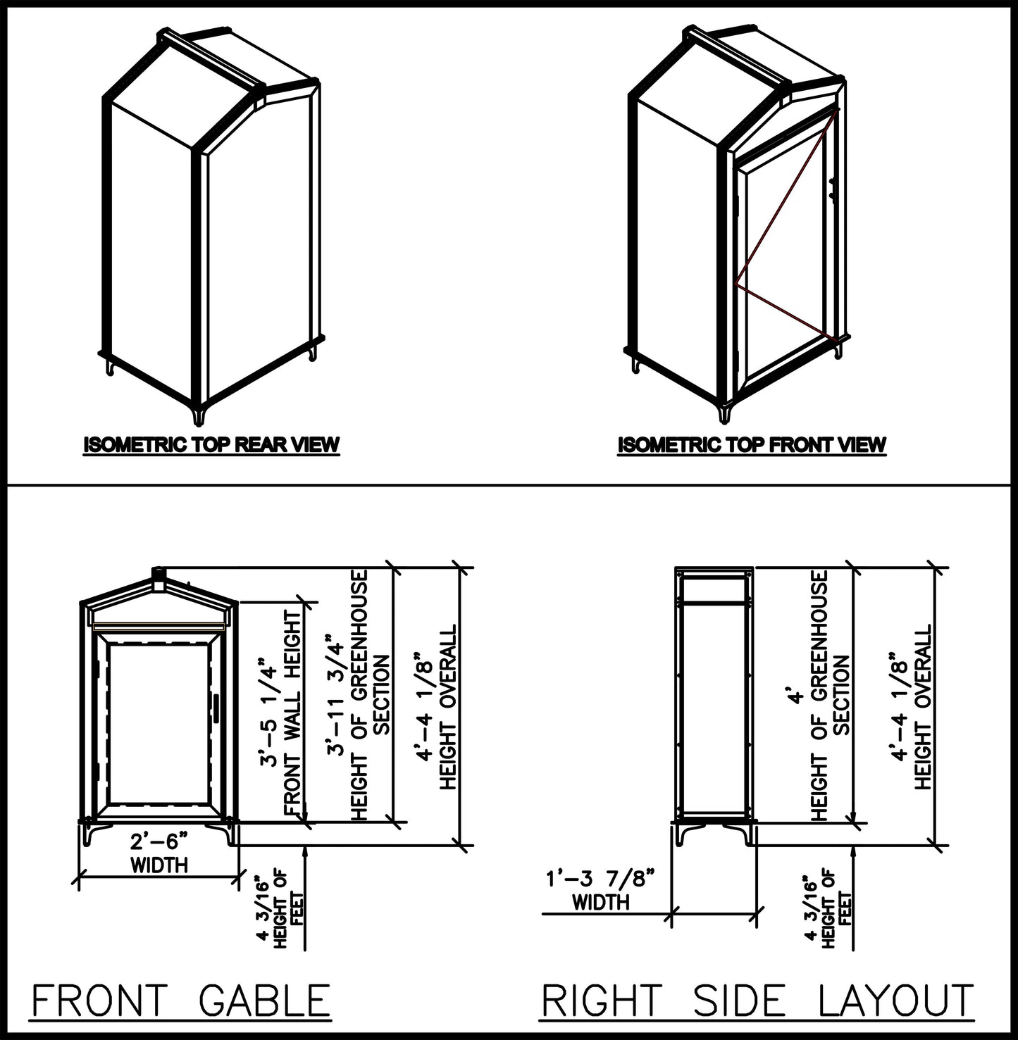Indoor/Outdoor Garden Cabinet