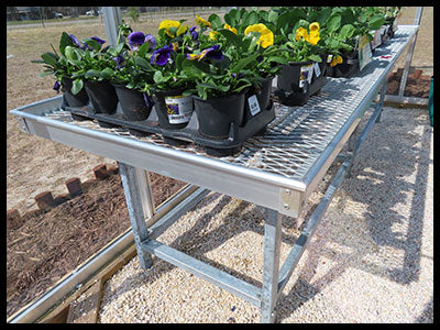 Commercial Grade Plant Benches